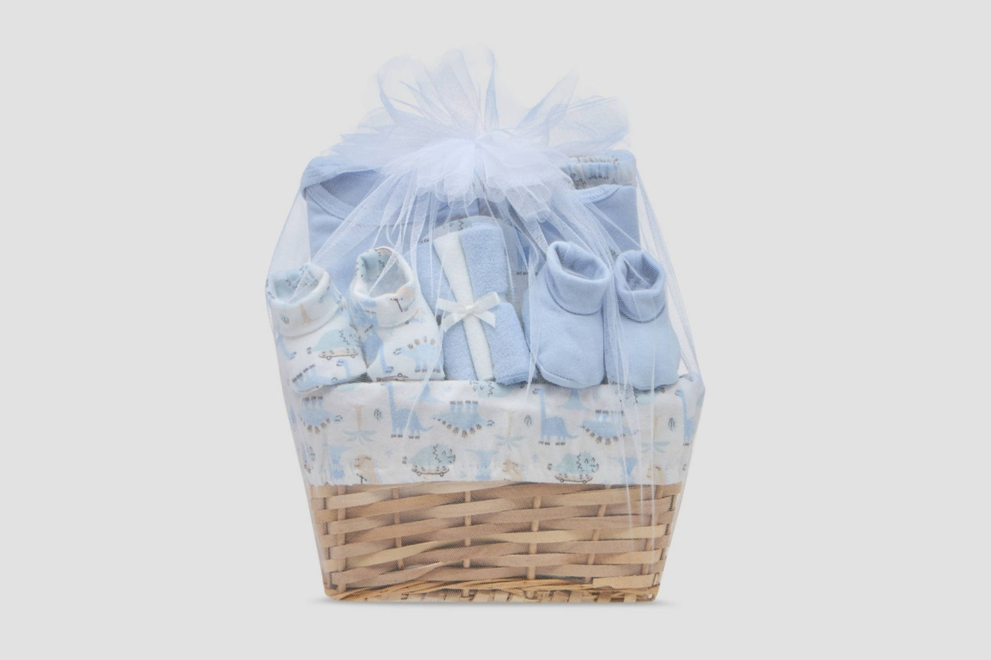 Sky Blue Baby Basket