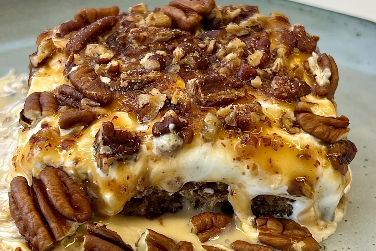 كيكة التمر بالبيكان