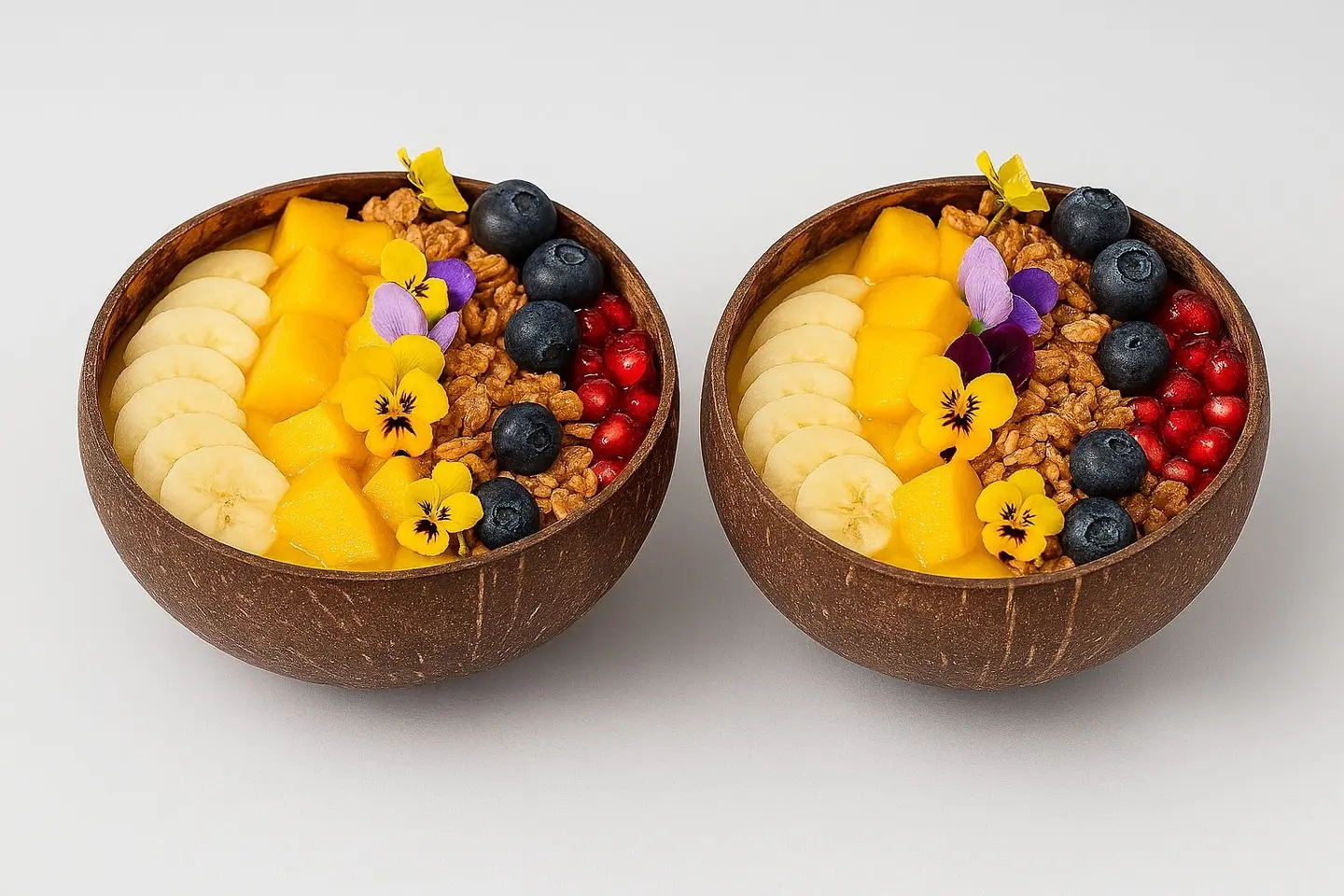 Energy Acai Two Bowls