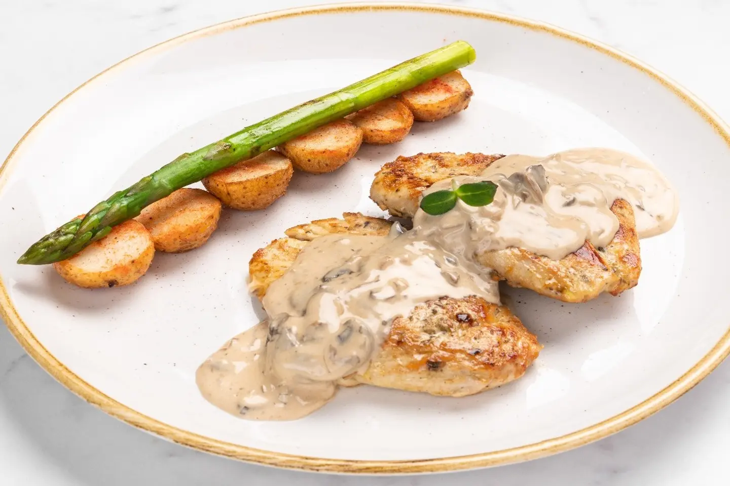 Chicken With Mushroom Sauce