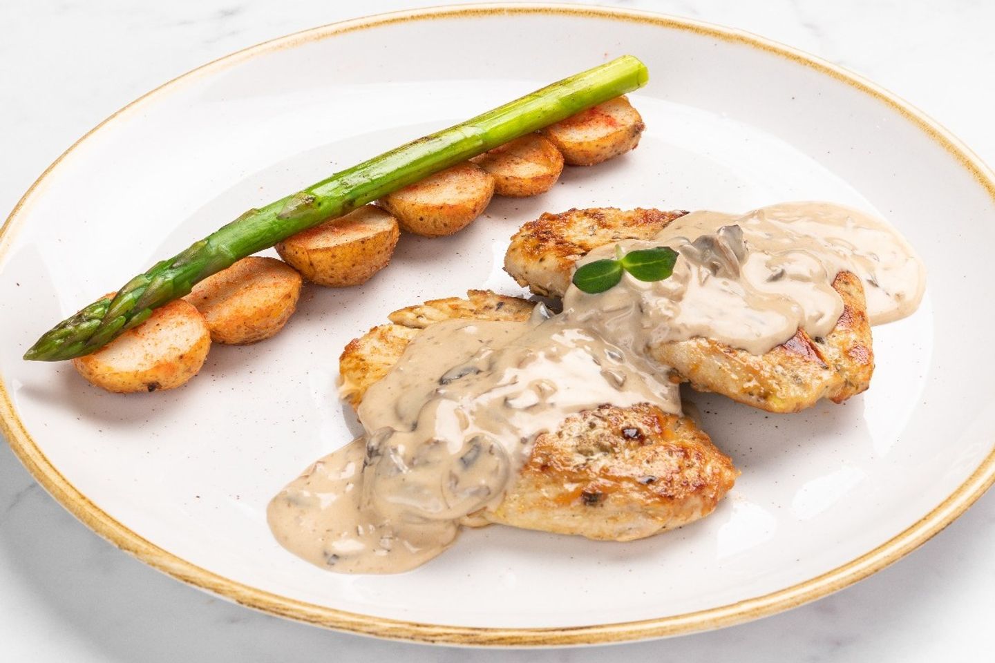 Chicken With Mushroom Sauce
