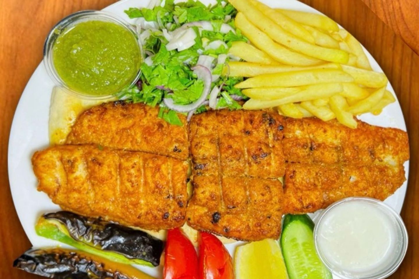 سمك مشوي