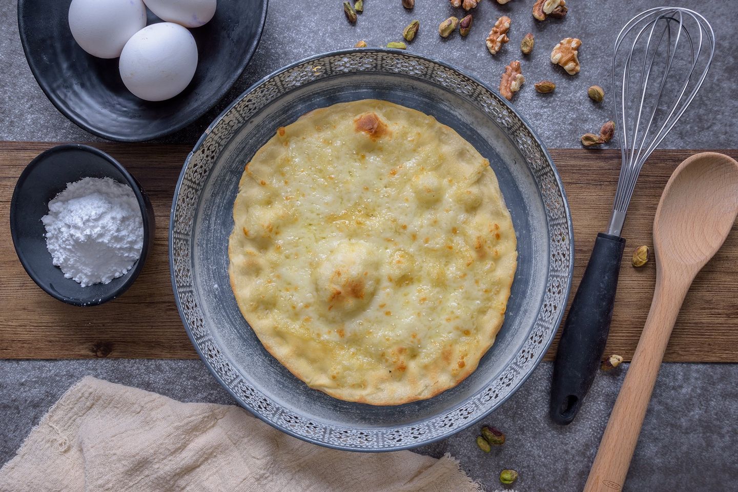 Kashkaval Cheese Pie