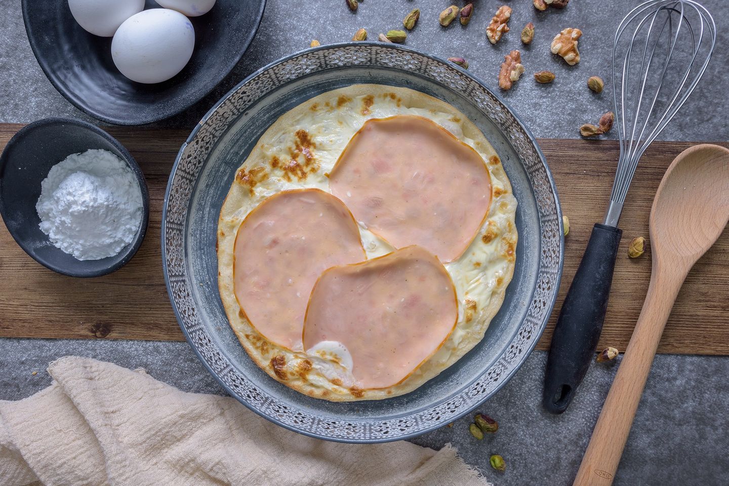 Turkey and Cream Cheese Pie