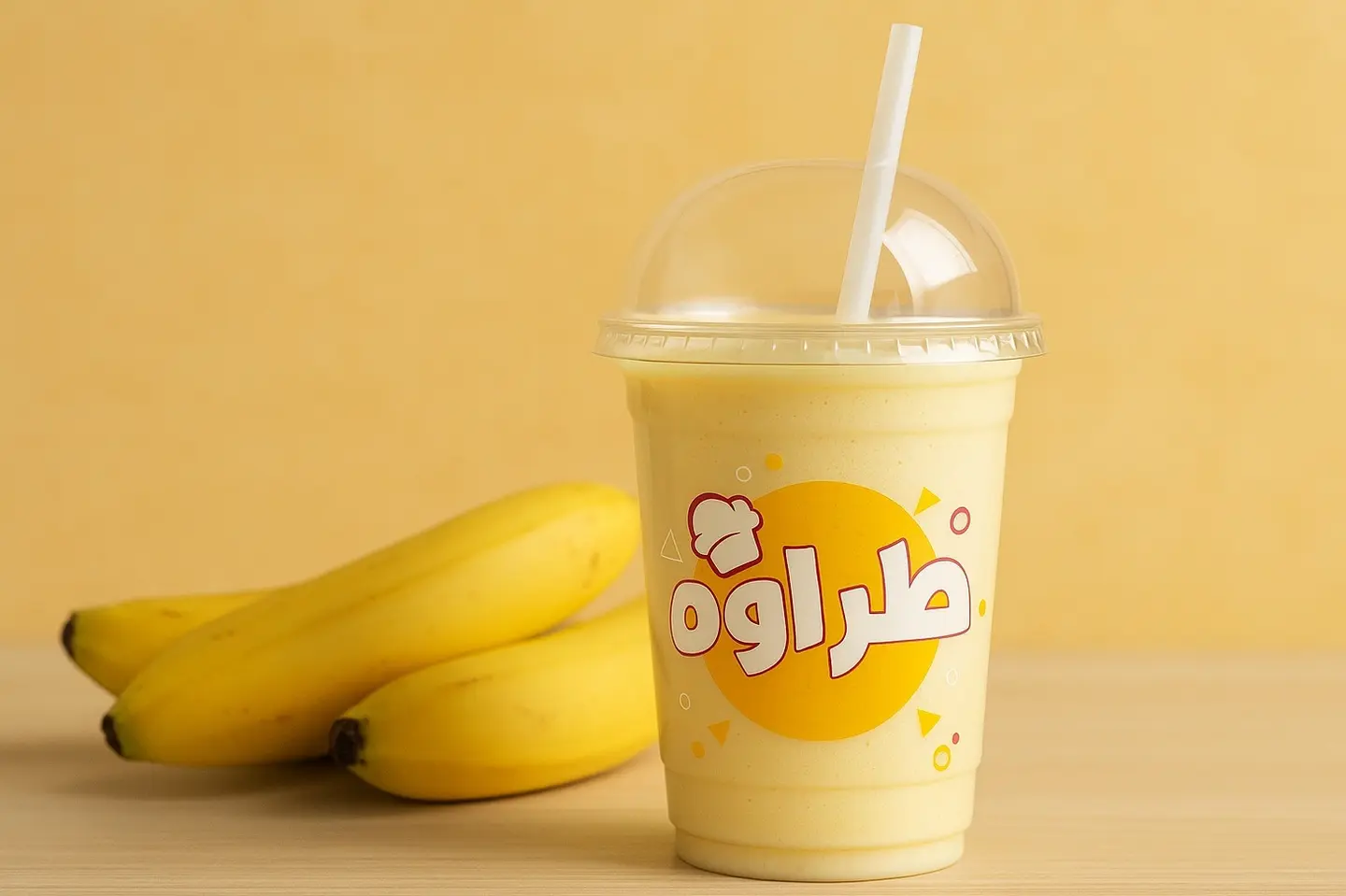 موز بالحليب
