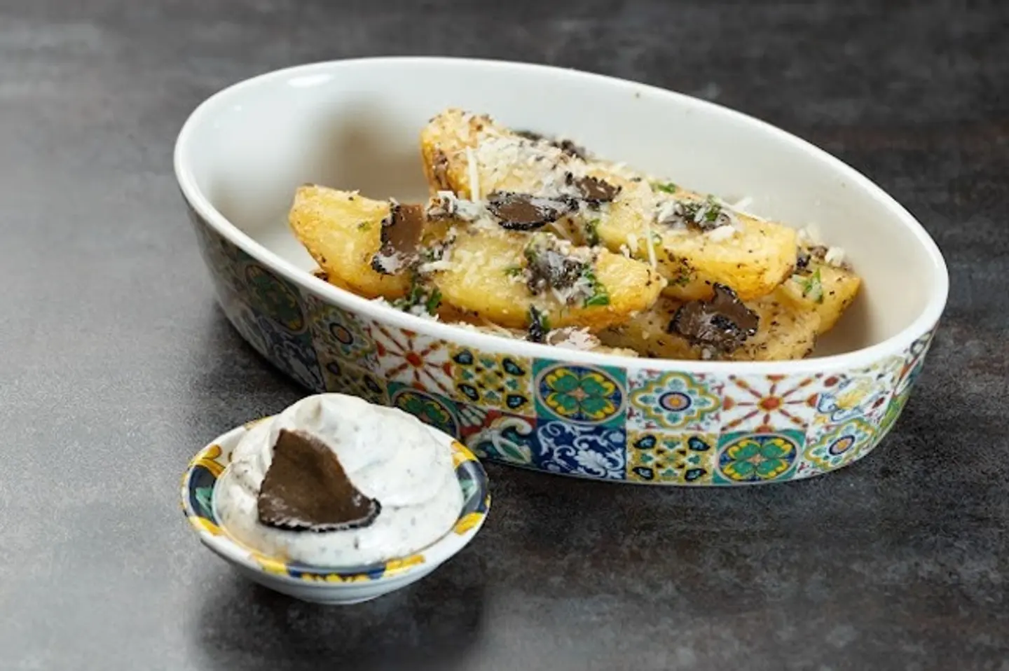 Triple Cooked Truffle Potatoes