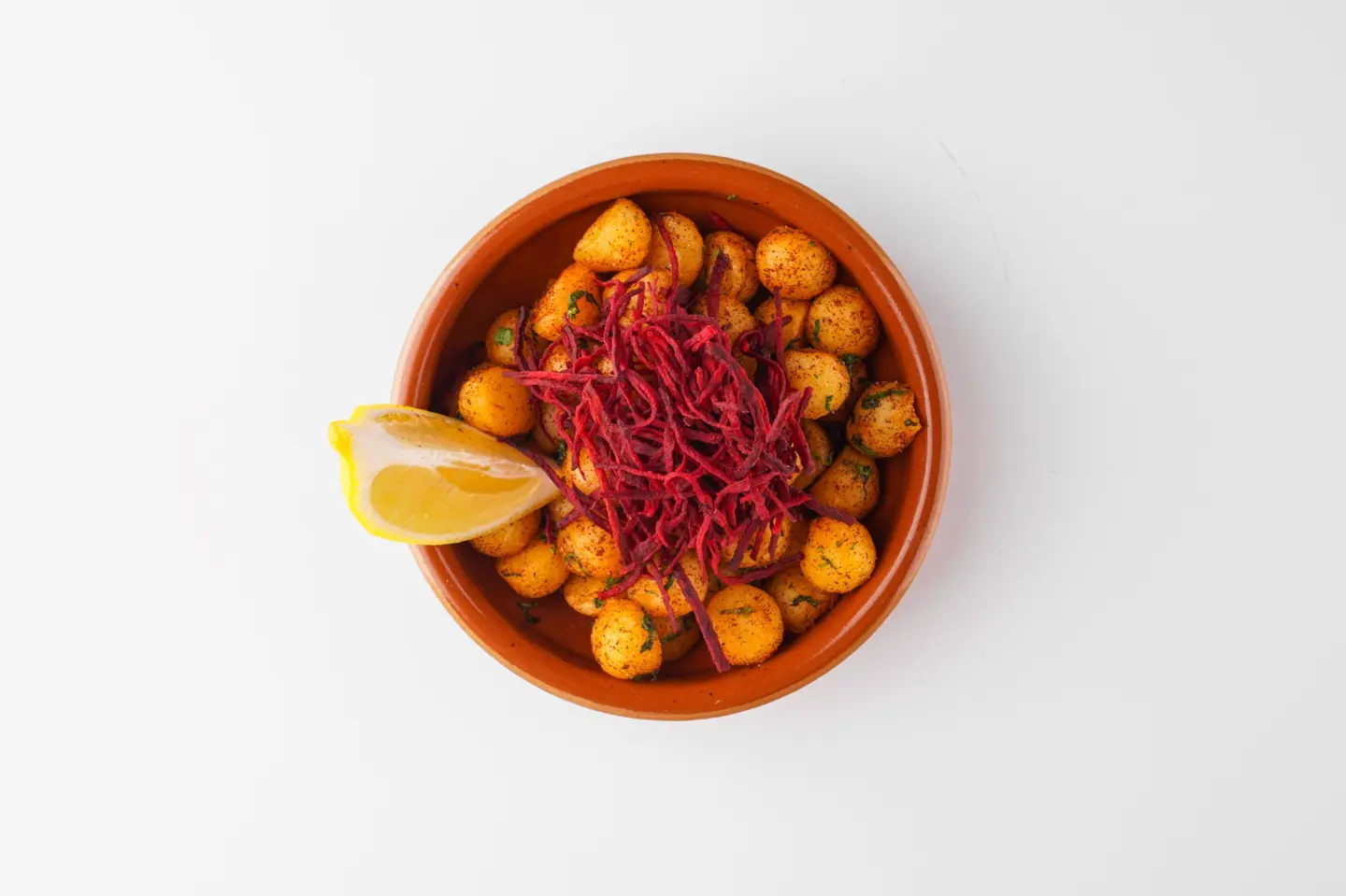 بطاطس حارة
