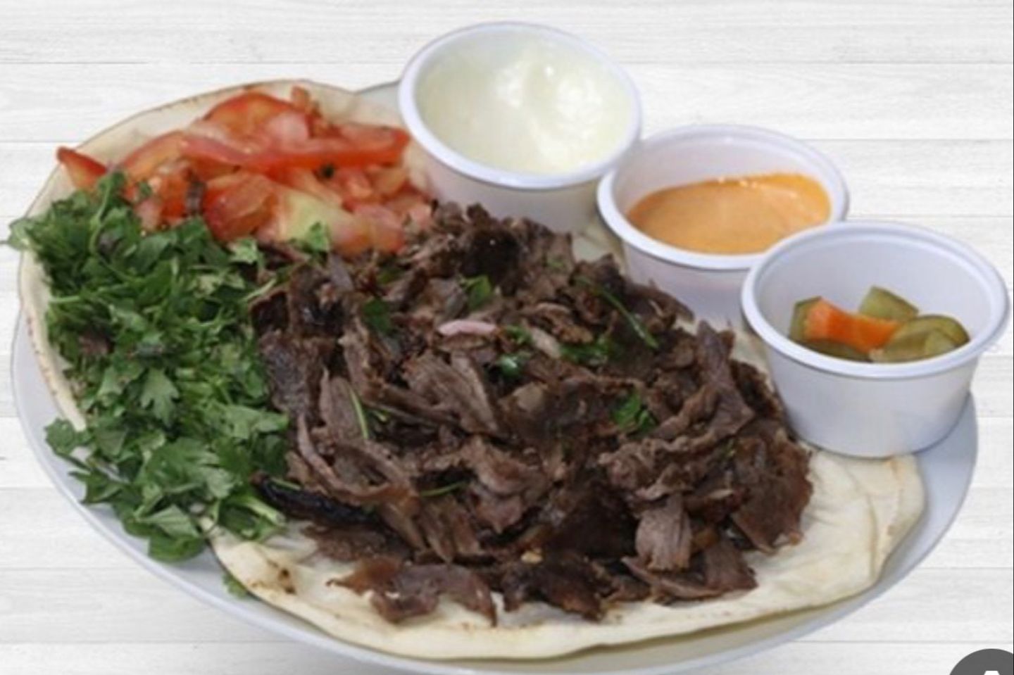 Meat Shawarma Plate