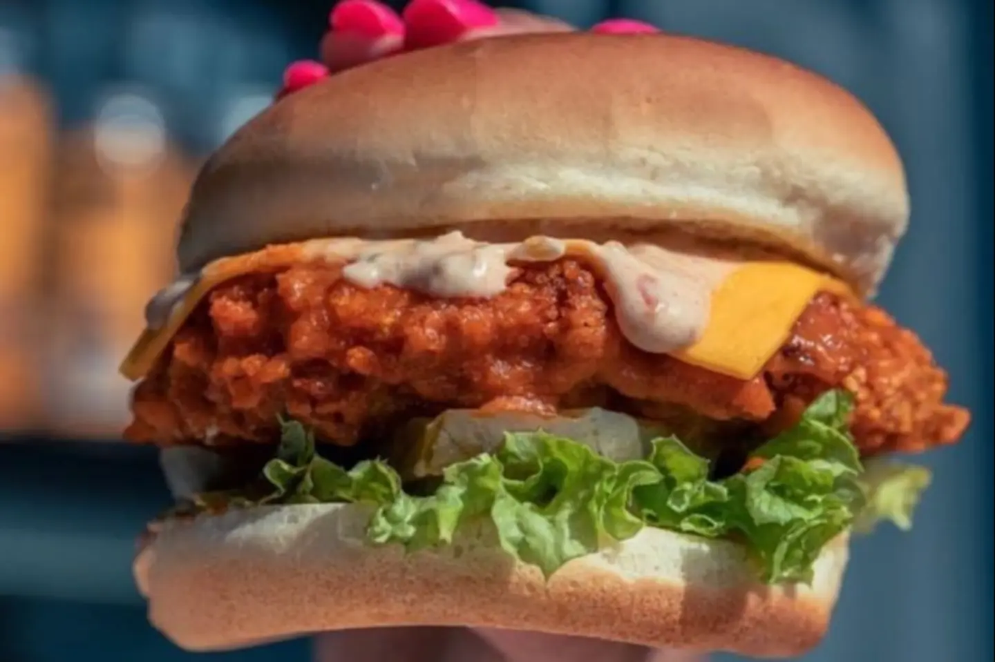 Buffalo Chicken Burger