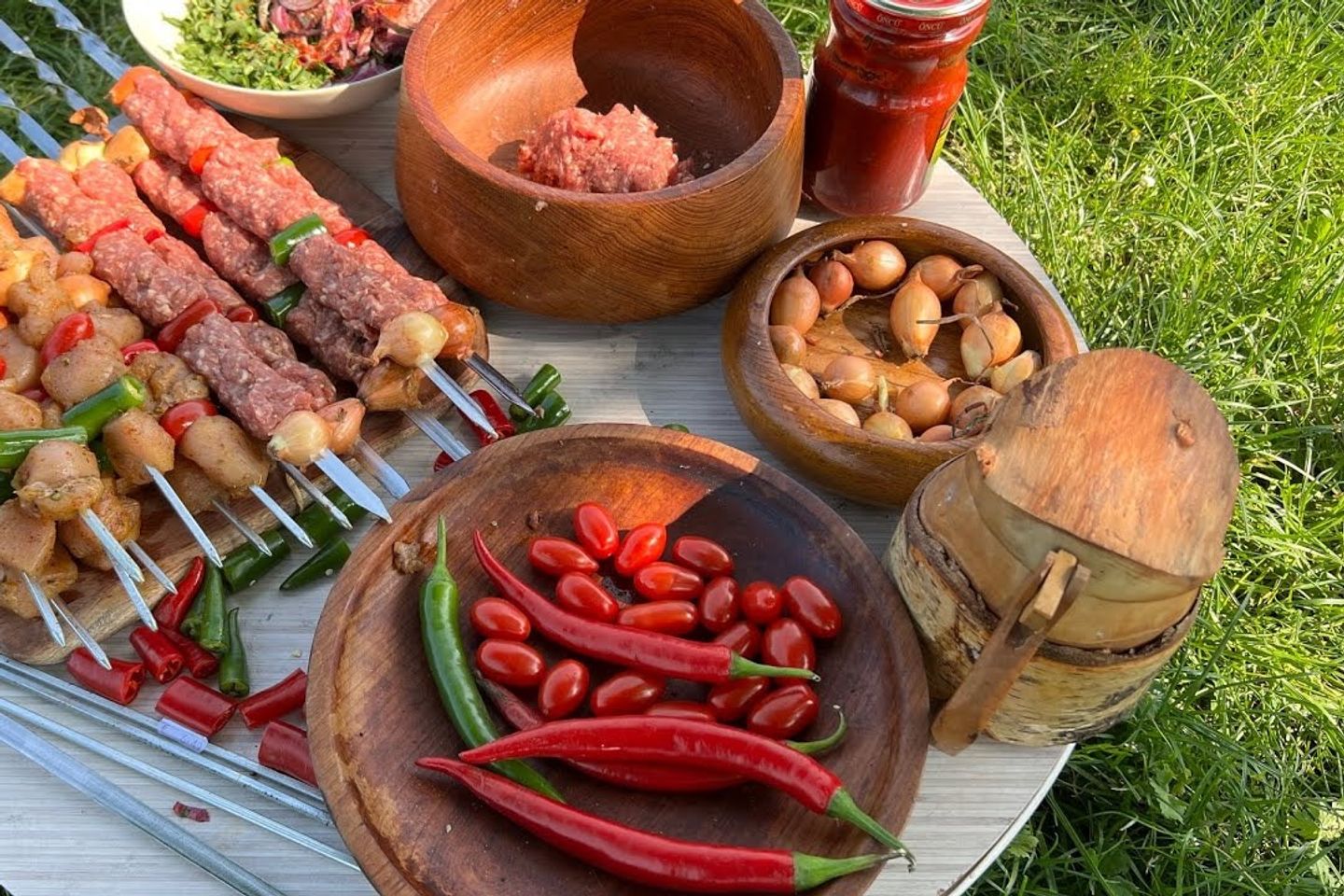 Spicy Orfali Kebab