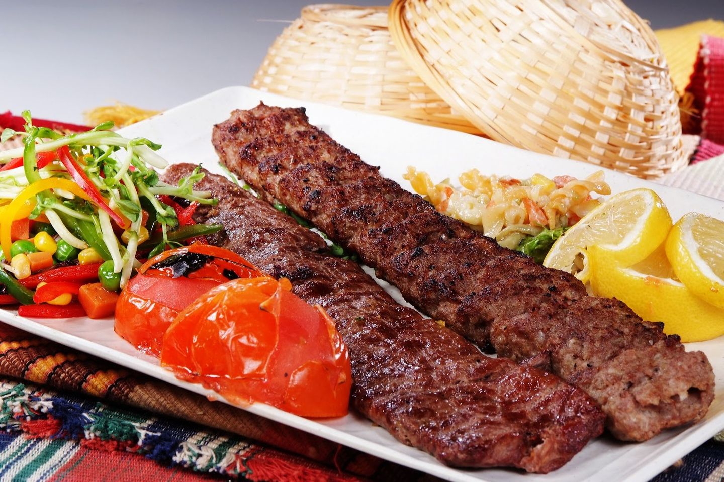 Kebab With Tomatoes