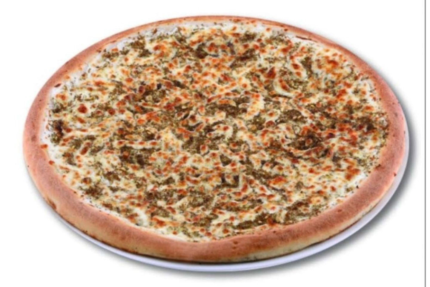 Labnah With Cheese And Thyme Pizza