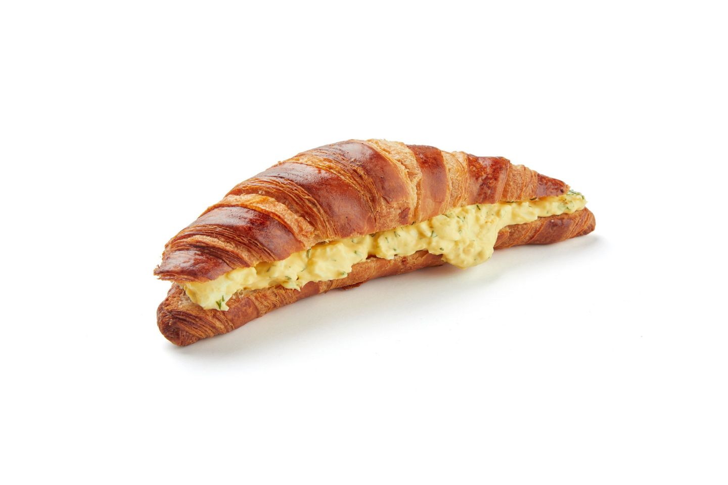 Creamy Egg Croissant