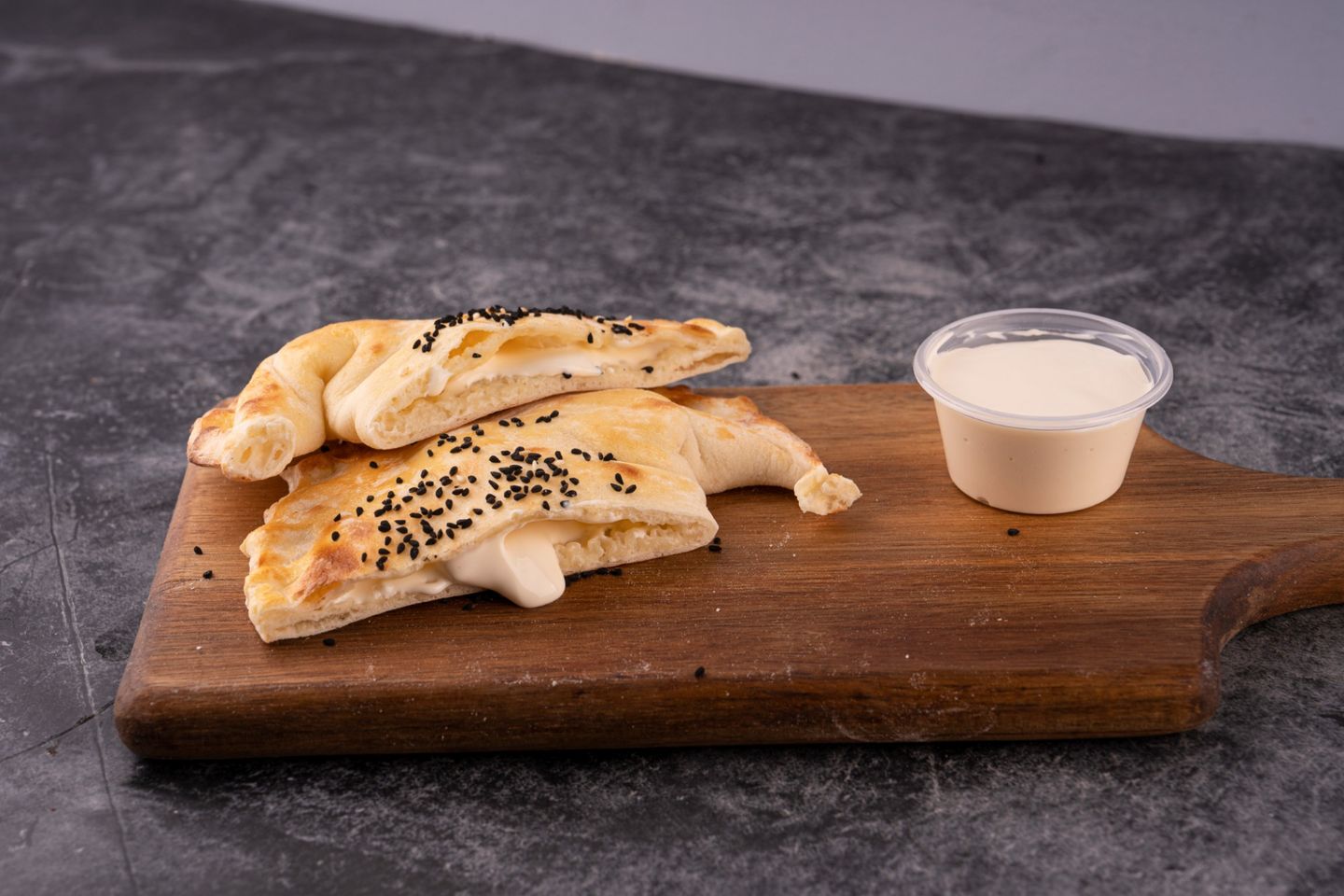 فطيرة جبن سائل