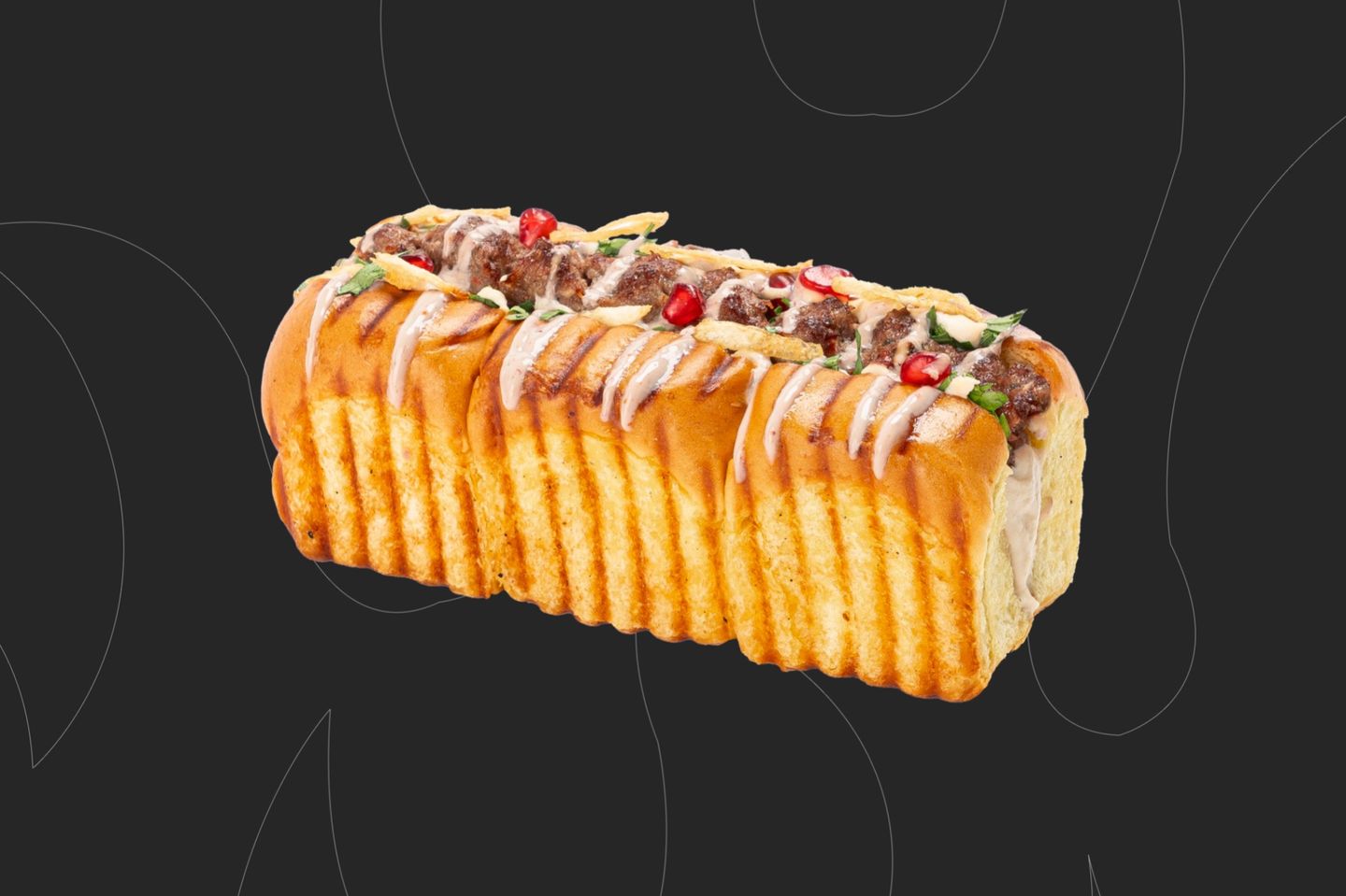 Meat Kebab Brioche