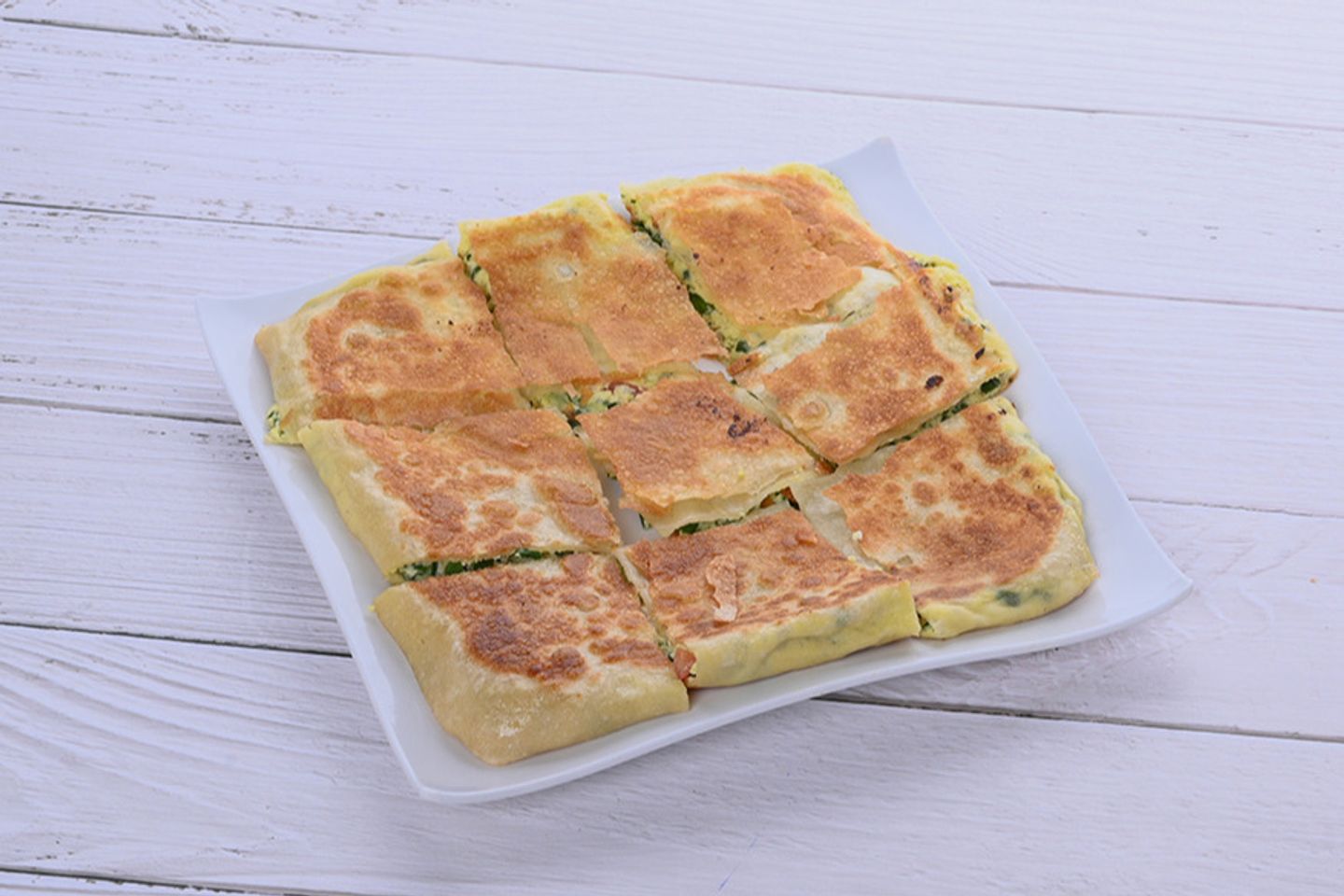 Salty Mutabbak With Cheese