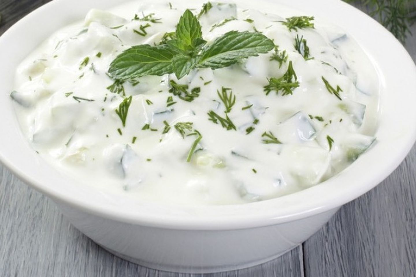 سلطة زبادي