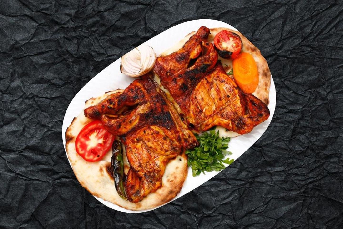Plain Chicken On Coal