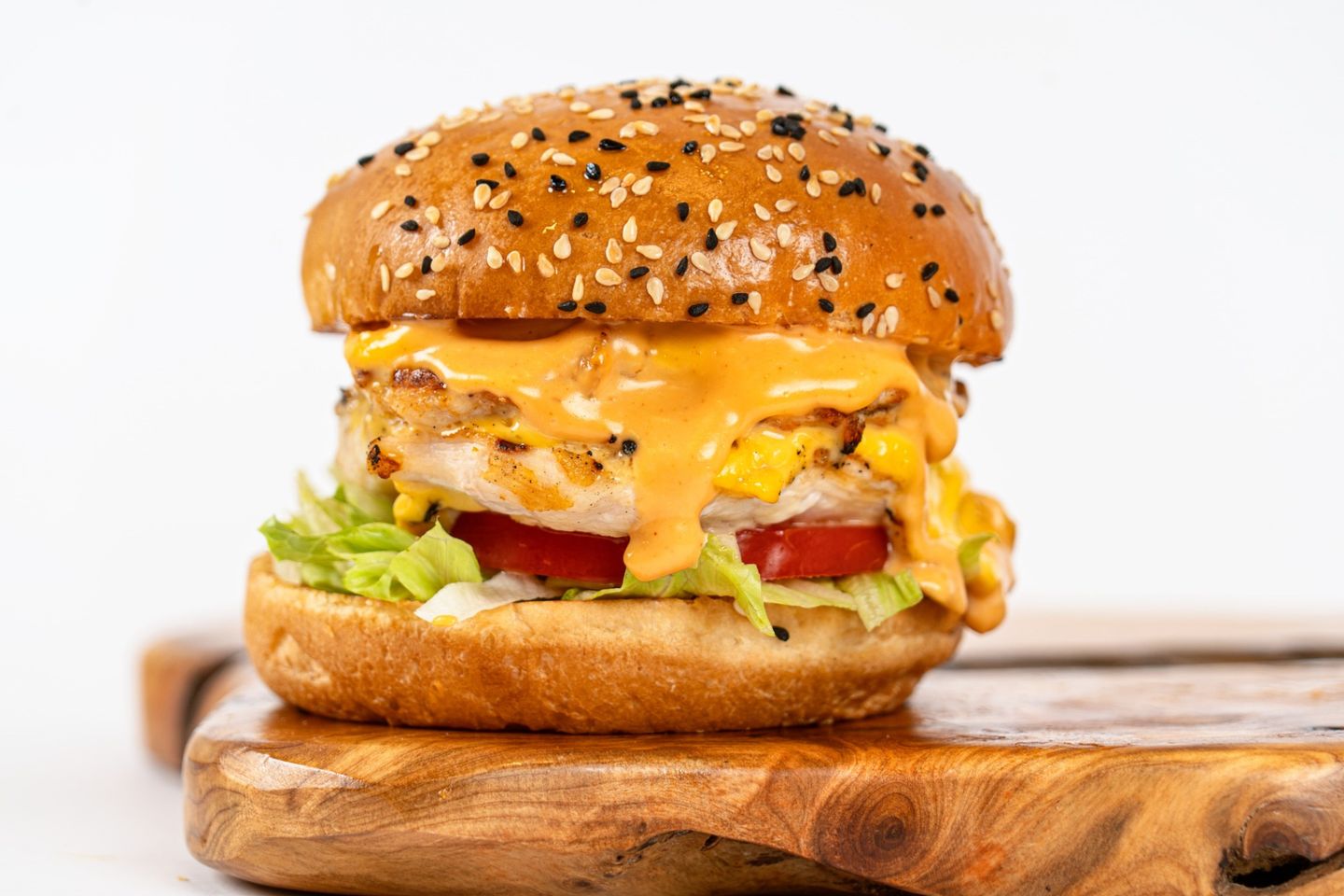 Double Chicken Burger