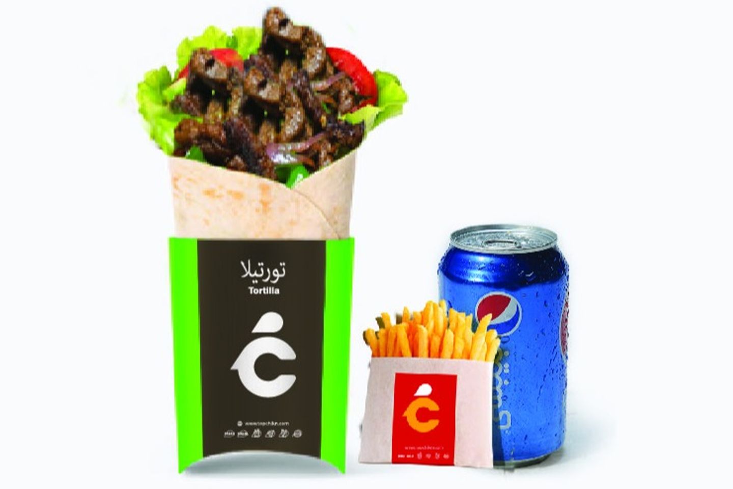 وجبة تورتيلا لحم بقر