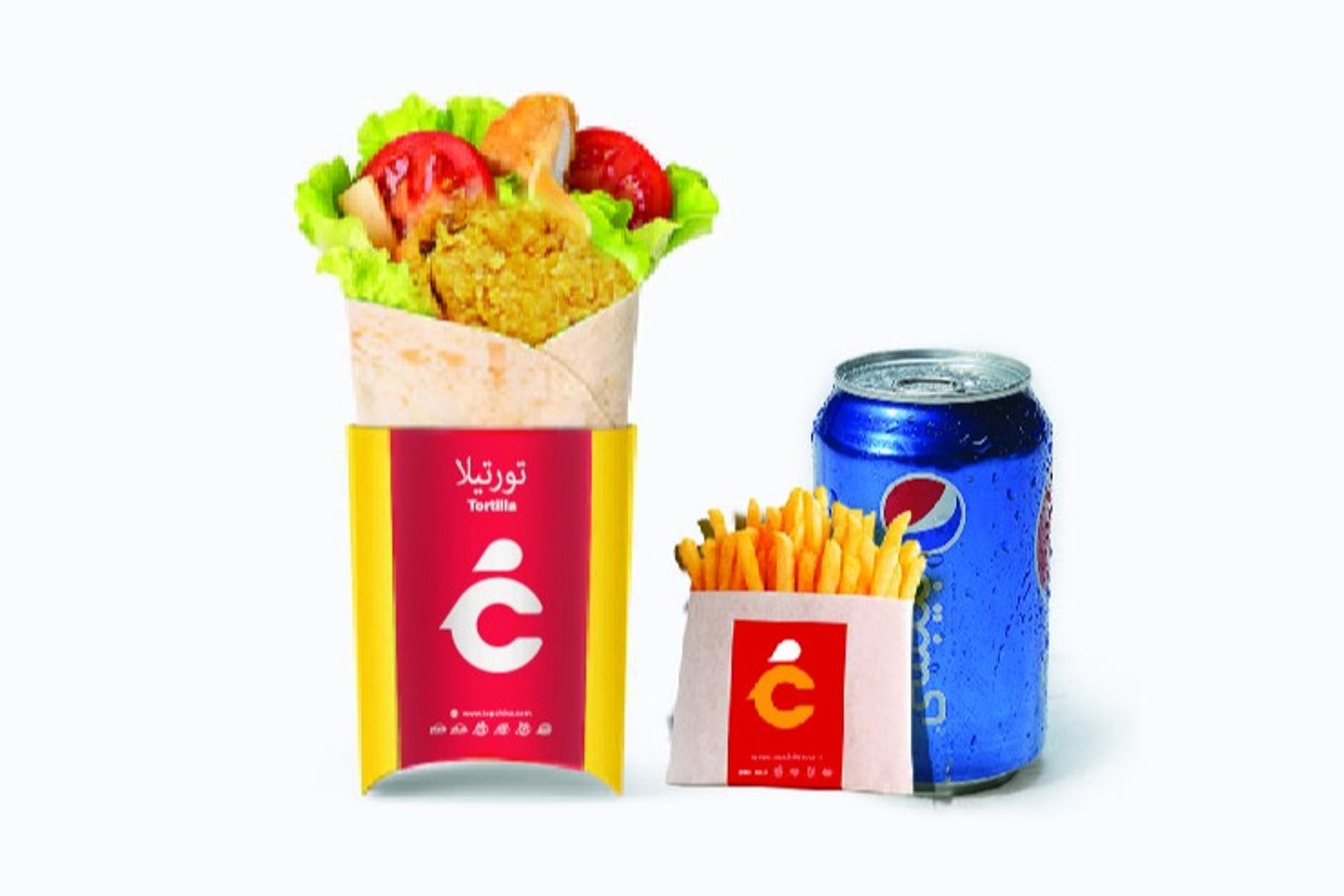 وجبة تورتيلا دجاج