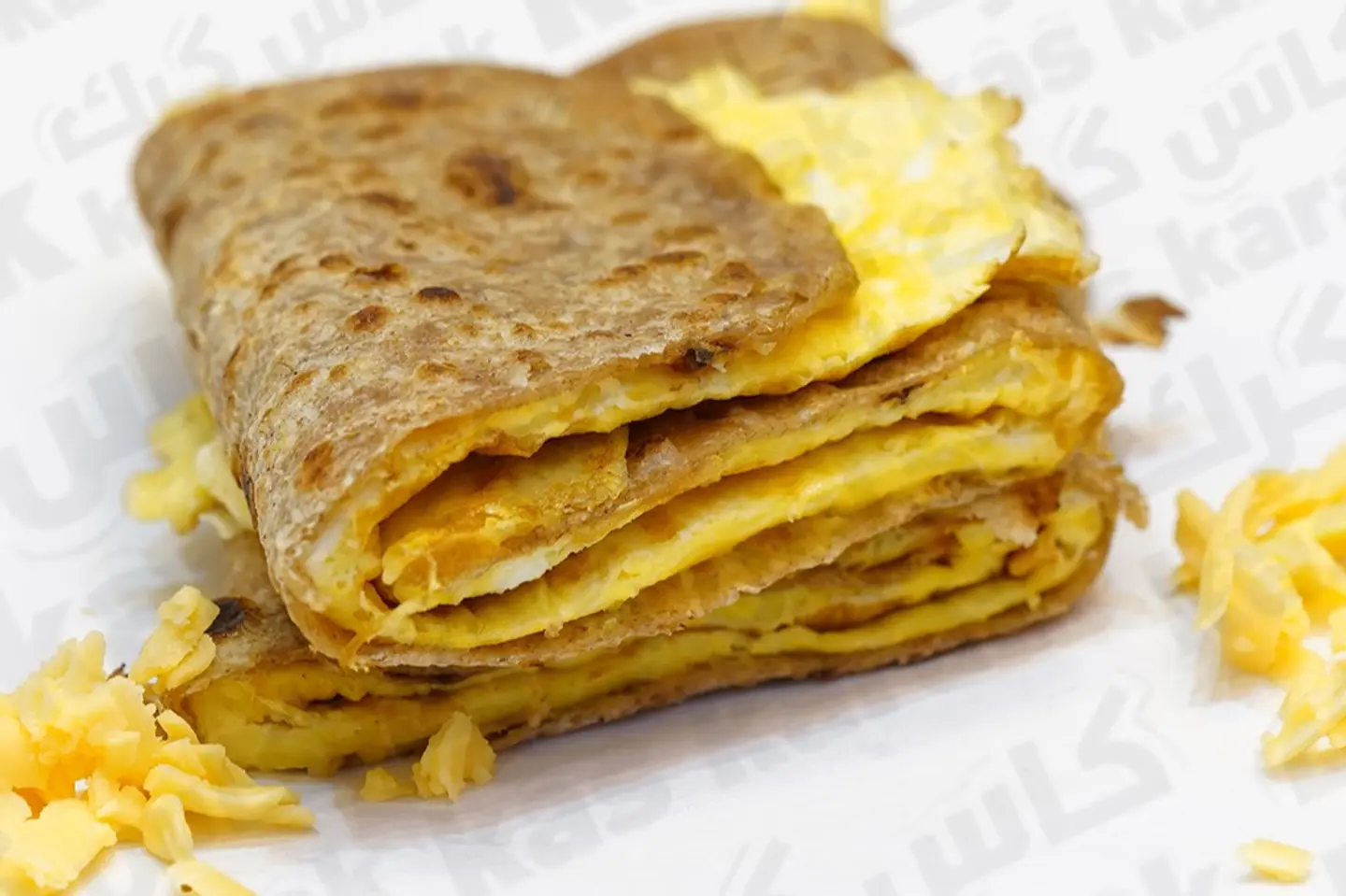 فطيرة دبل بيض بالجبن شيدر