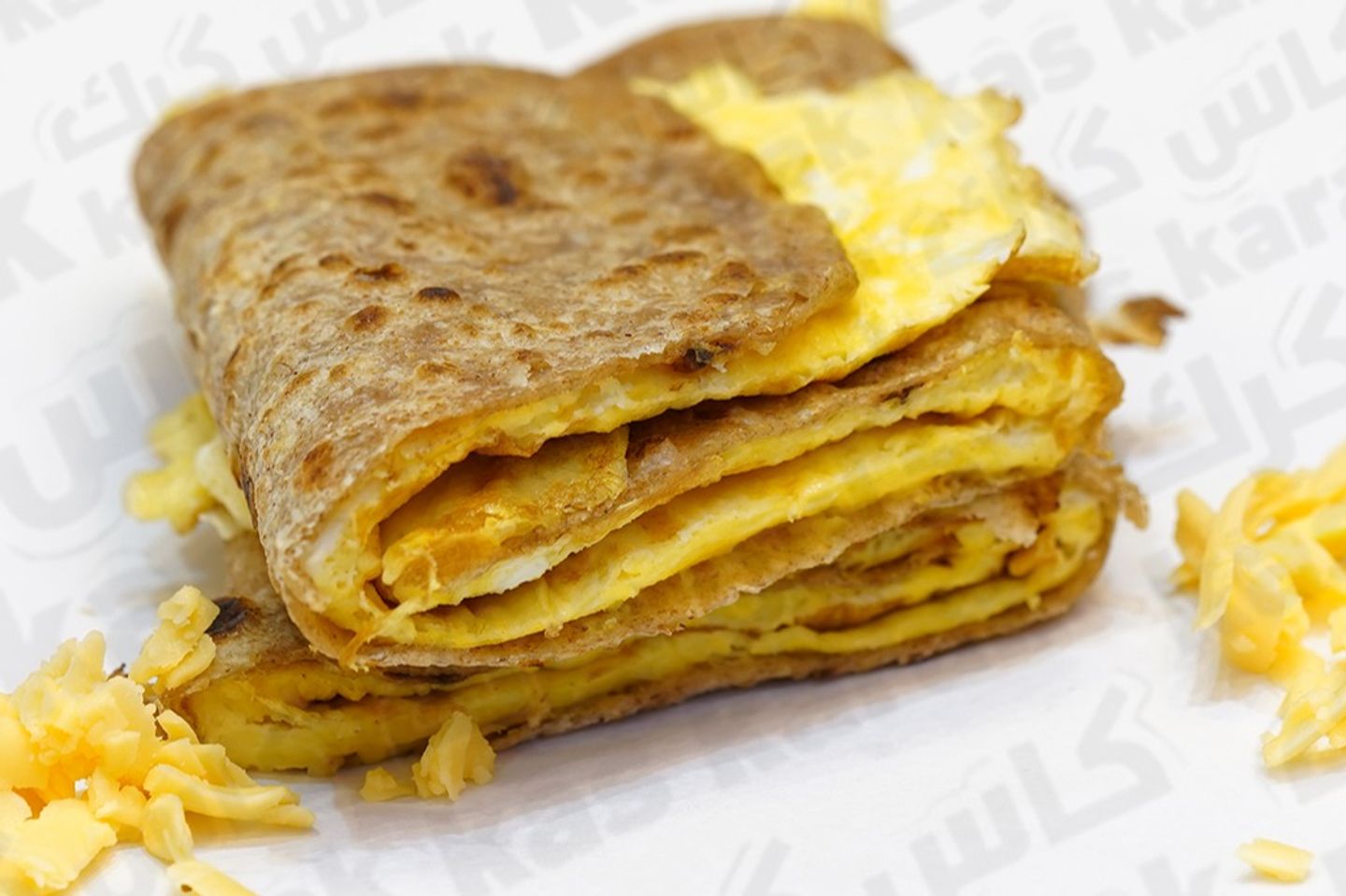 فطيرة دبل بيض بالجبن شيدر