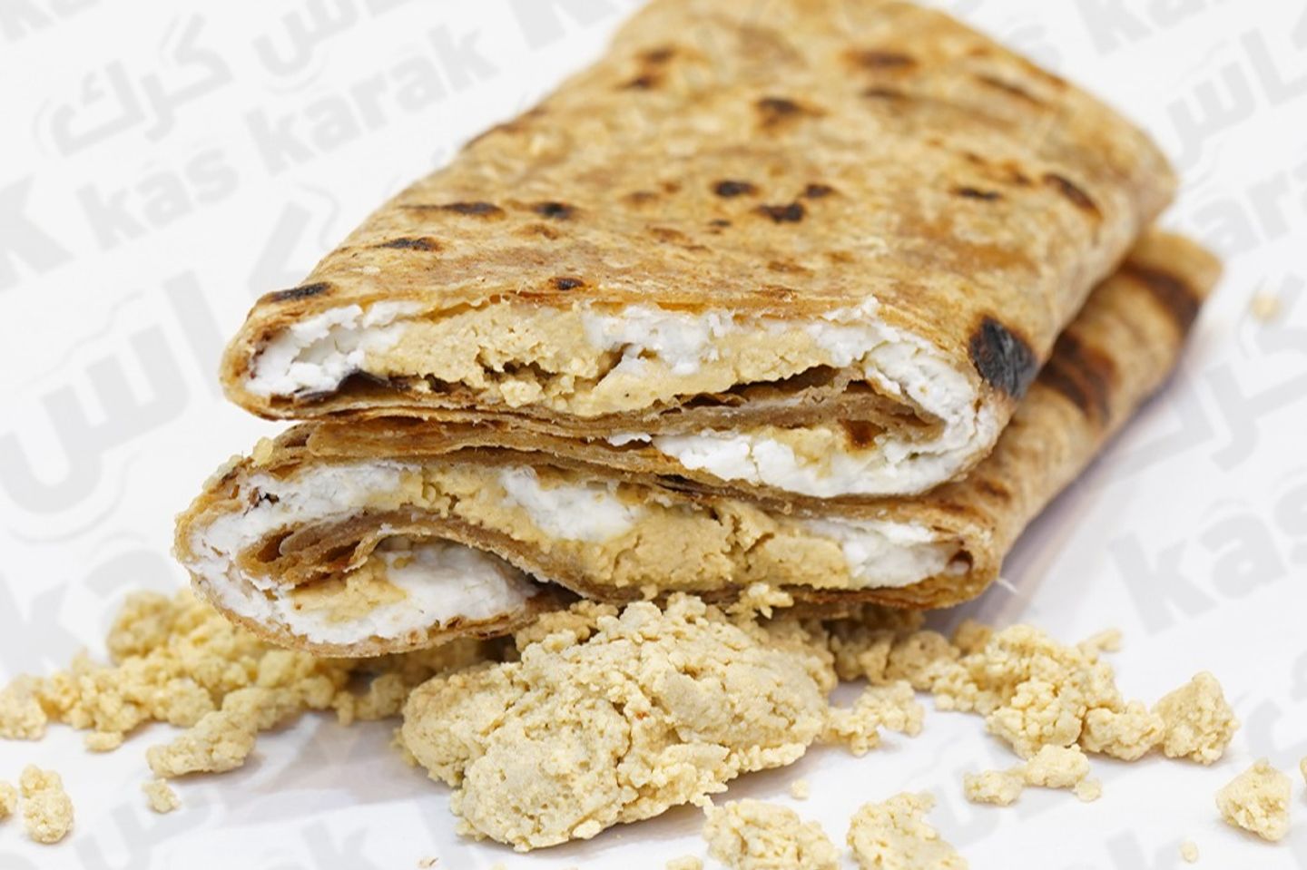 فطيرة بالحلاوة الطحينية