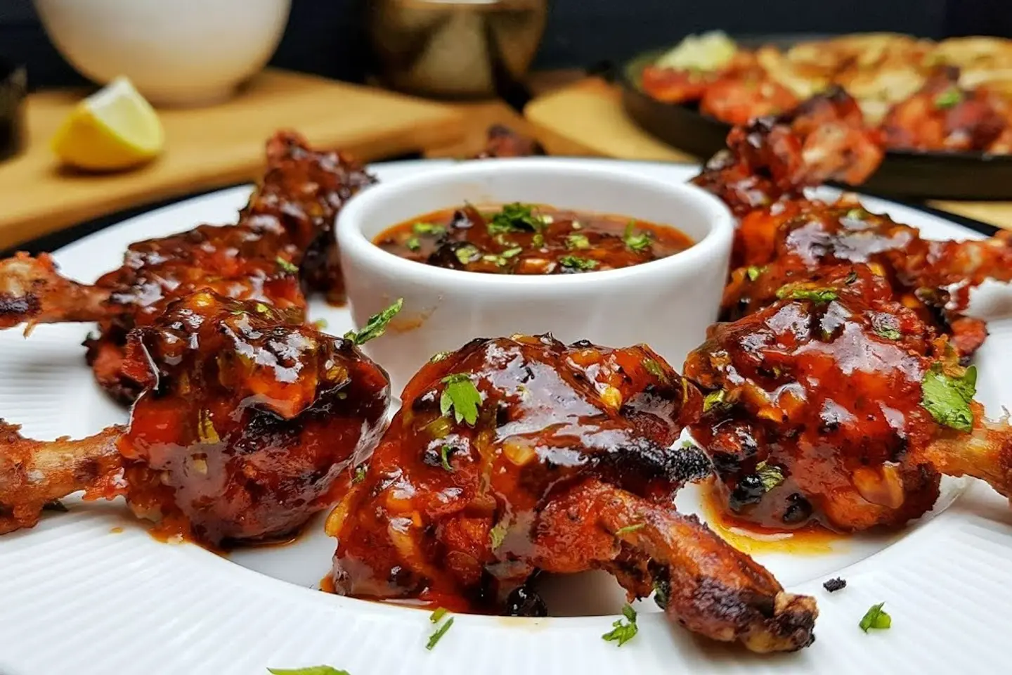 Chicken Lollypop Saucy