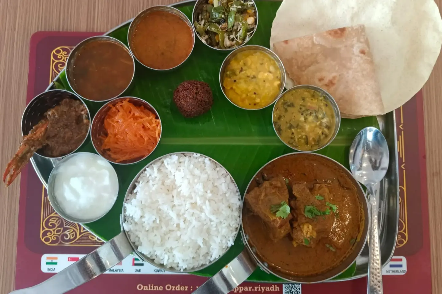 Anjappar Meals Mutton