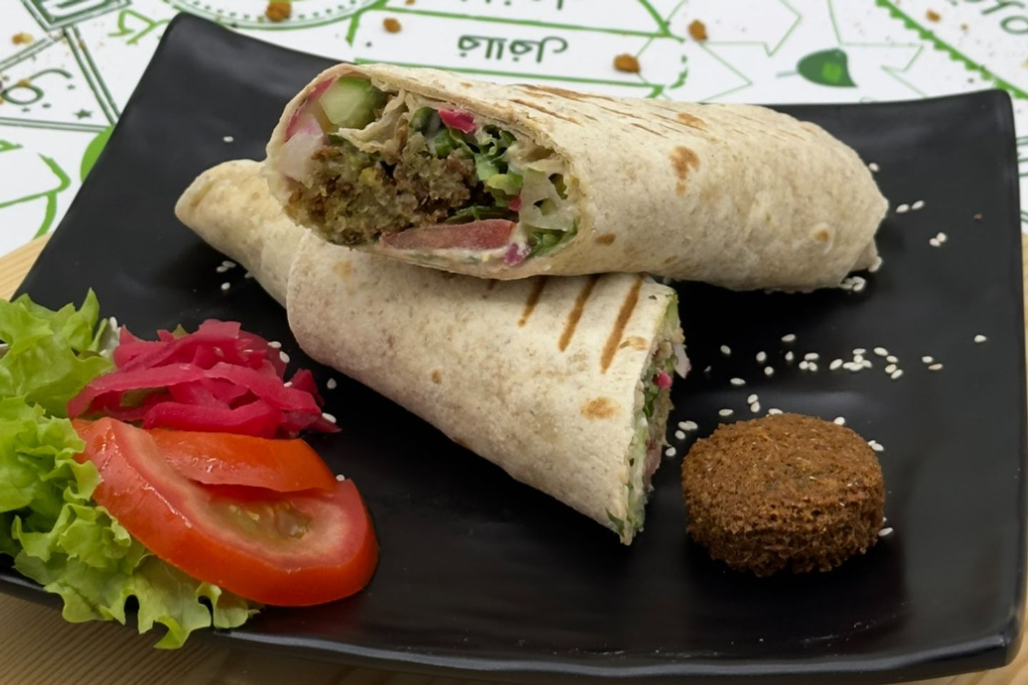 Falafel Cauliflower Sandwich