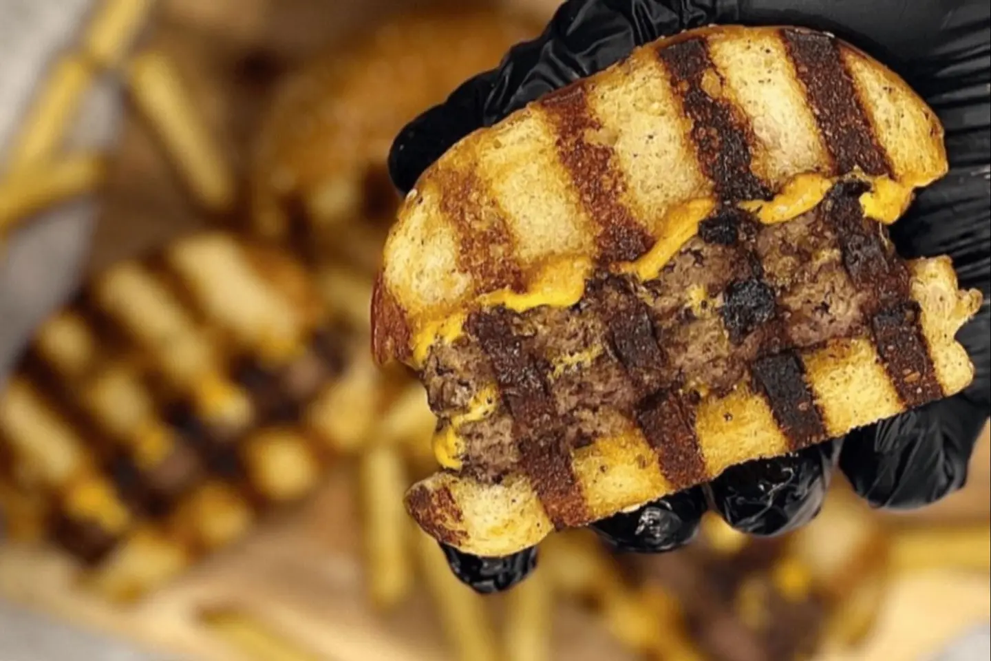 Double Grilled Beef Burger