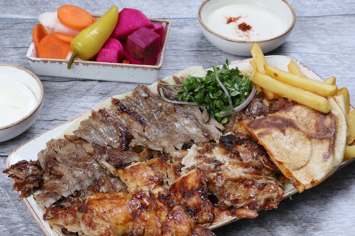 "Mix Shawarma  Plate