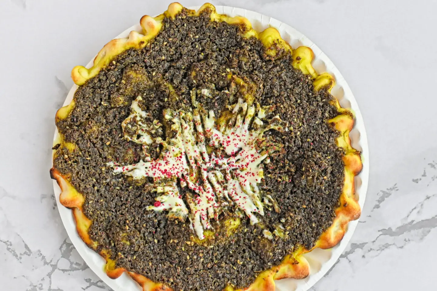 زعتر بالجبن