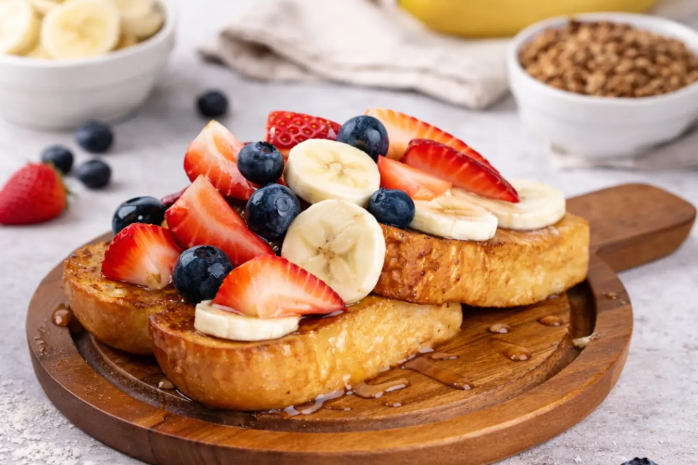 Fruits French Toast