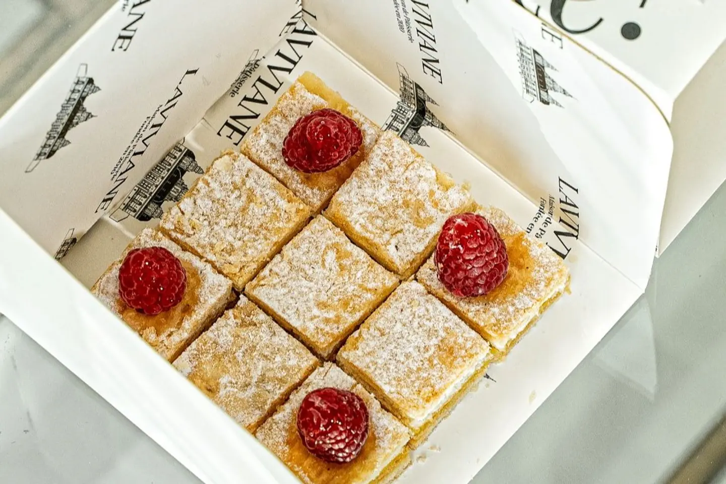 Mille Feuille Cake Bites   Small