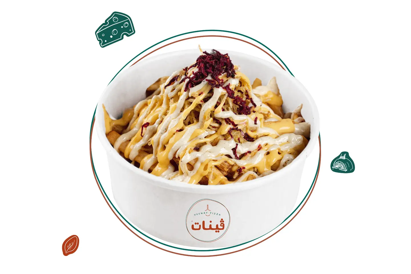 فرايز بالجبن