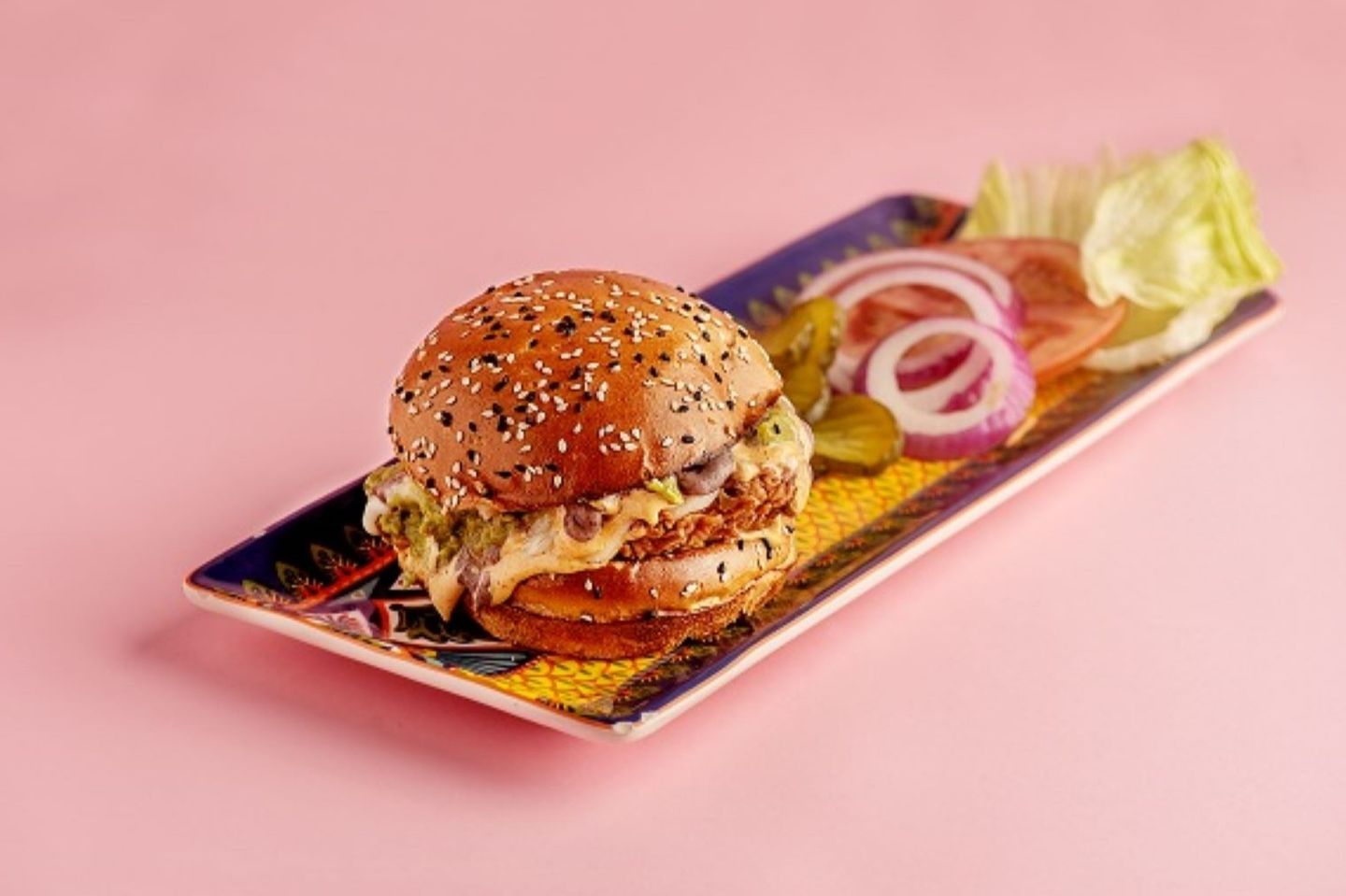 Mexican Chicken Burger