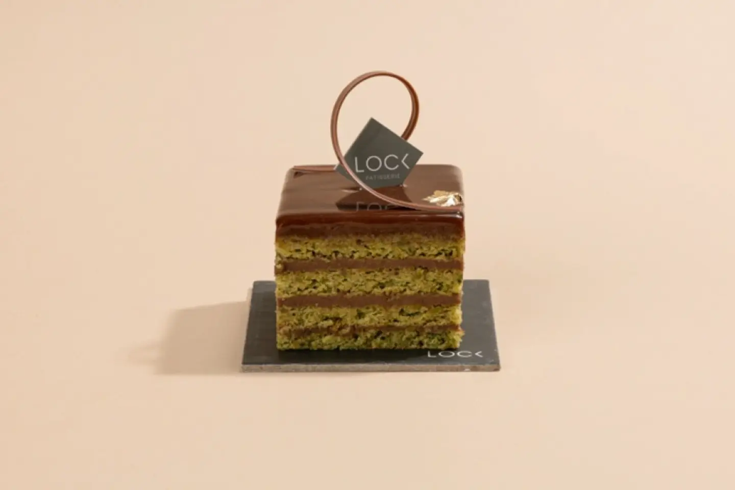 Nutella Pistachio Cake
