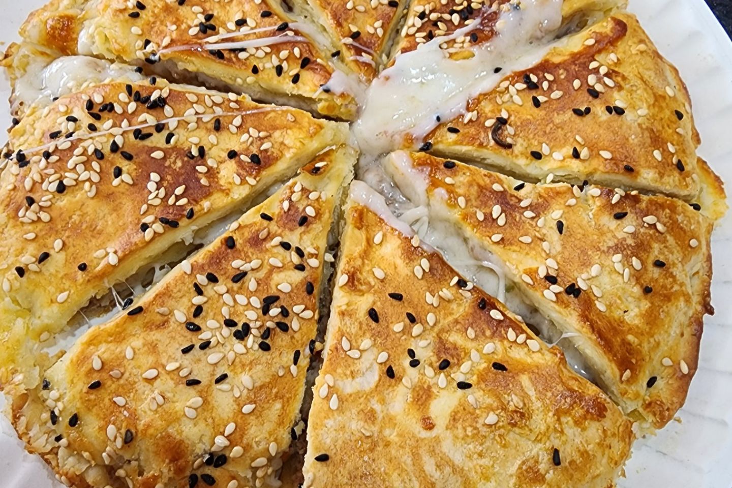 فطيرة مها الشام بالدجاج