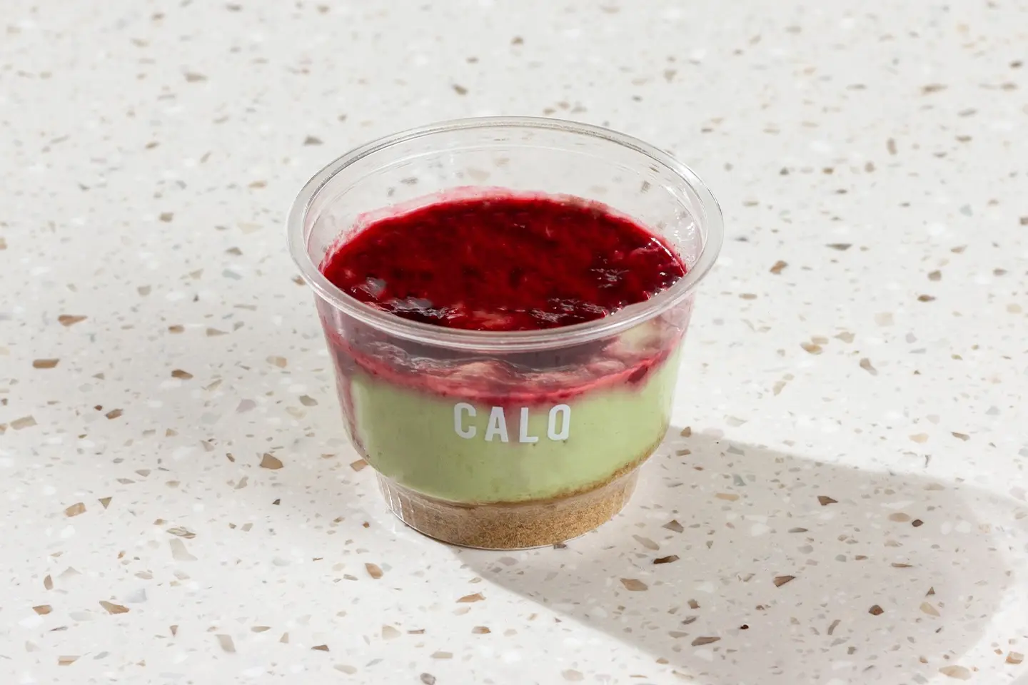 Raspberry Matcha Cheesecake