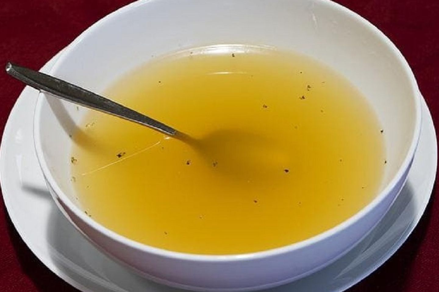 فتة مرق سادة