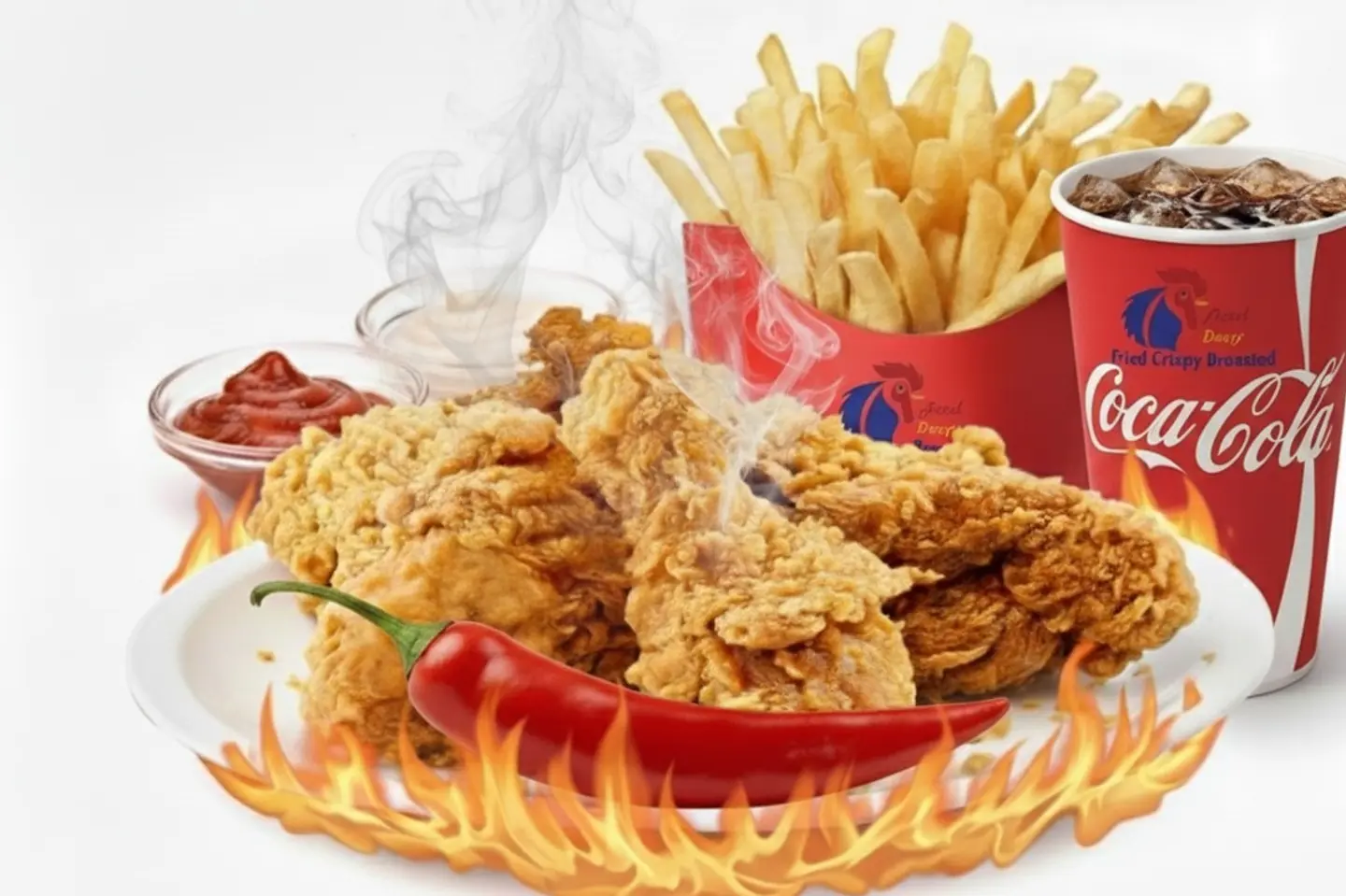 Crispy Broasted Meal