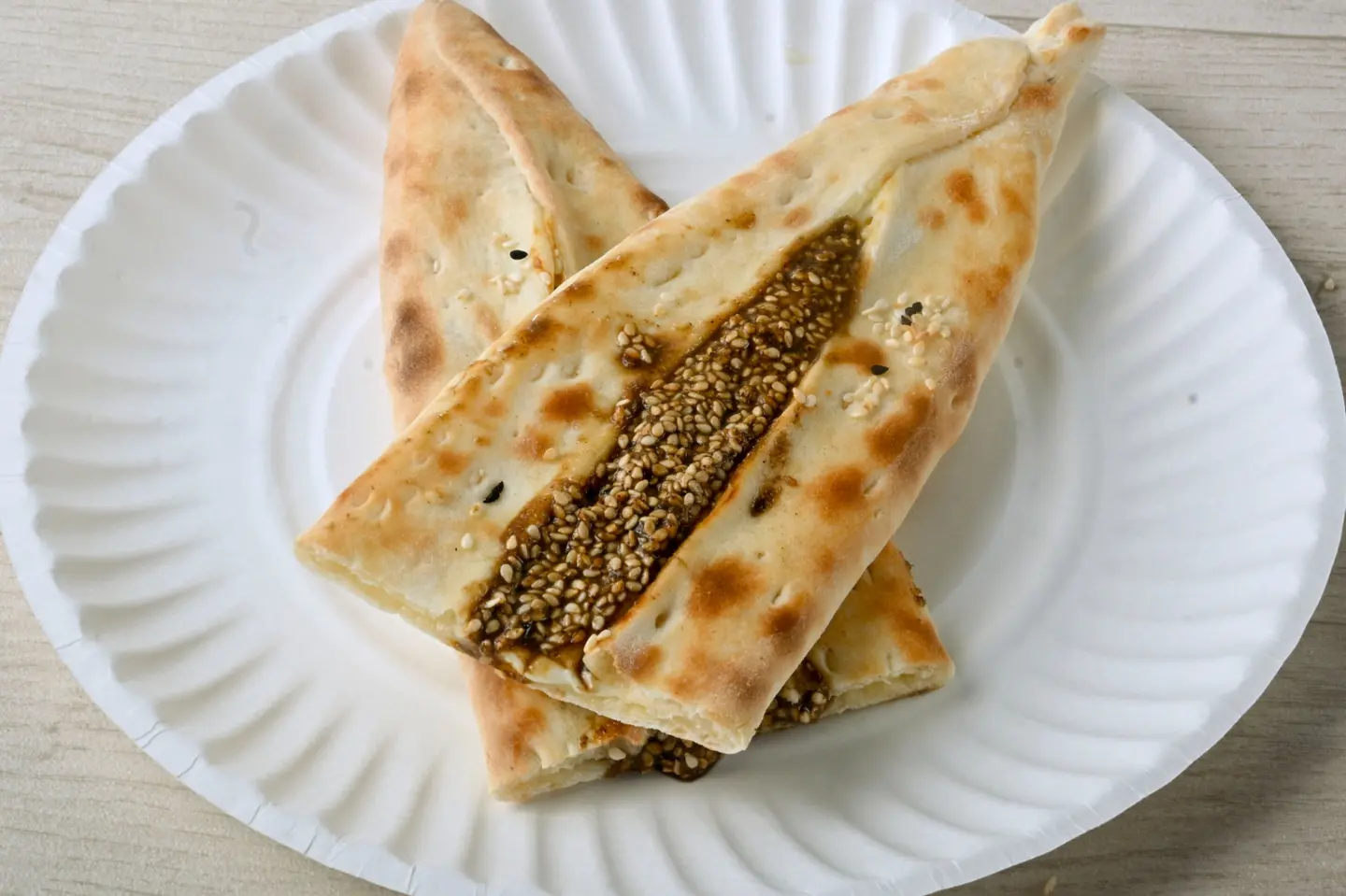 زعتر حراق بالخضار