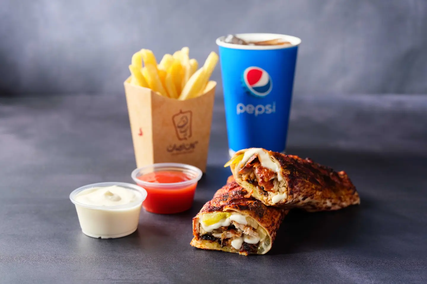 Mghamas Beef Shawarma Meal