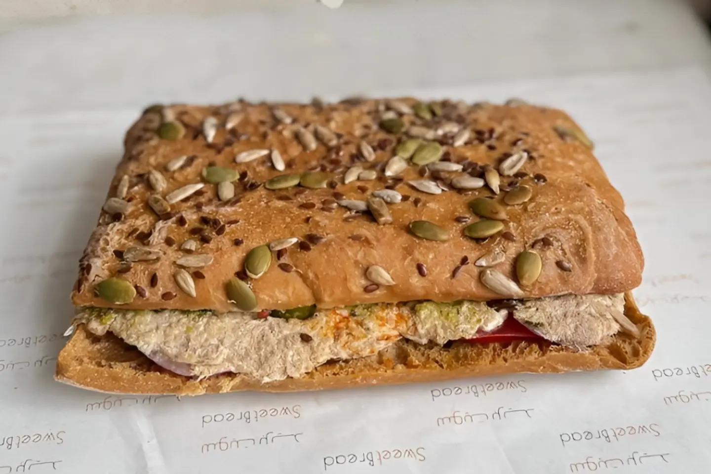 Classic Ciabatta Tuna Sandwich