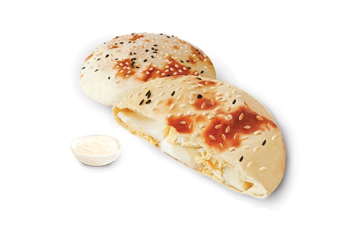 Boiled Egg Sandwich With Cheese