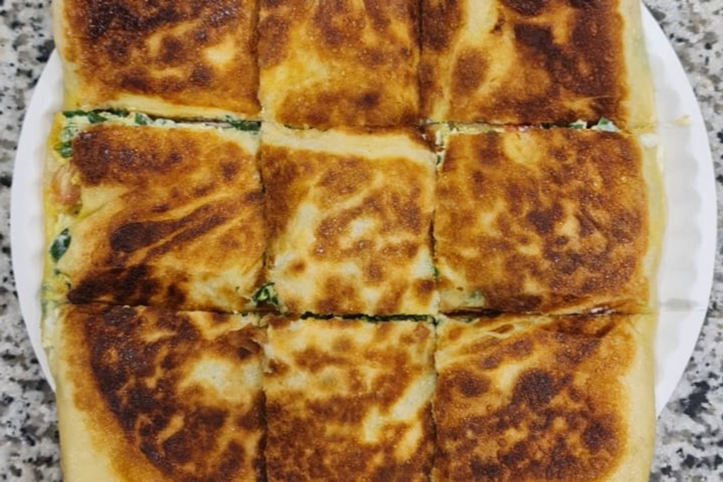 مطبق خضار مع الجبن