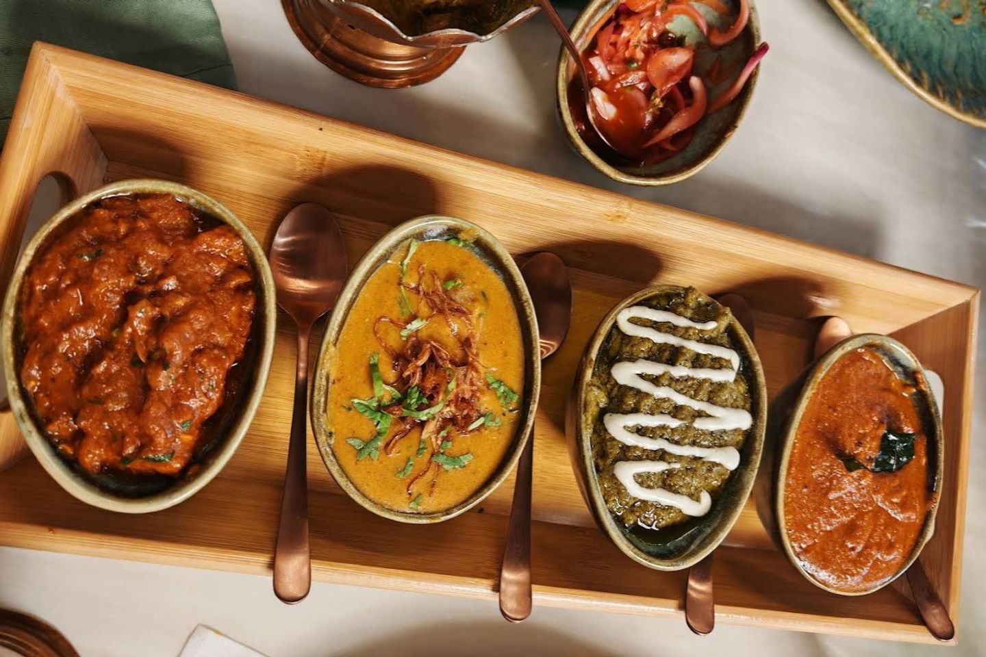 Chefs Curry Platter Veg