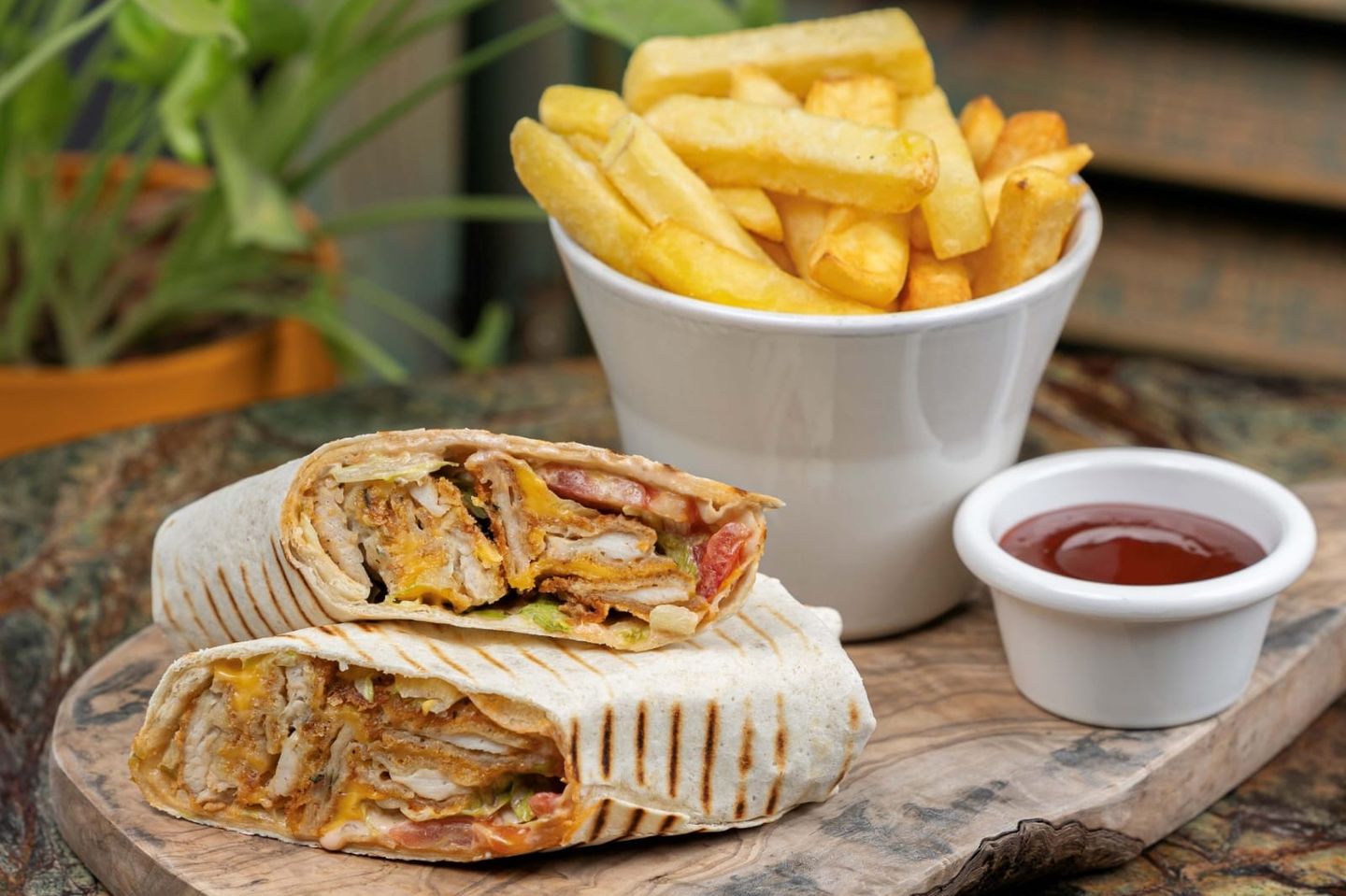 Crispy Chicken Wrap